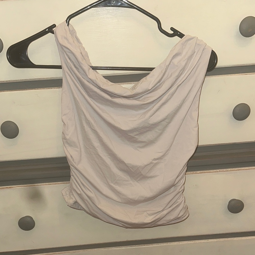Chic Cream Women's Tank Top